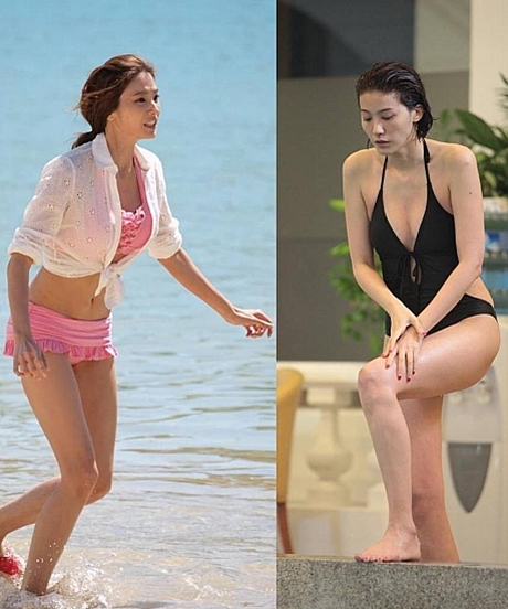 한채영 비키니 리지vs한채영, 깜짝 공개된 아찔한 비키니 자태 “이특도 눈 ...