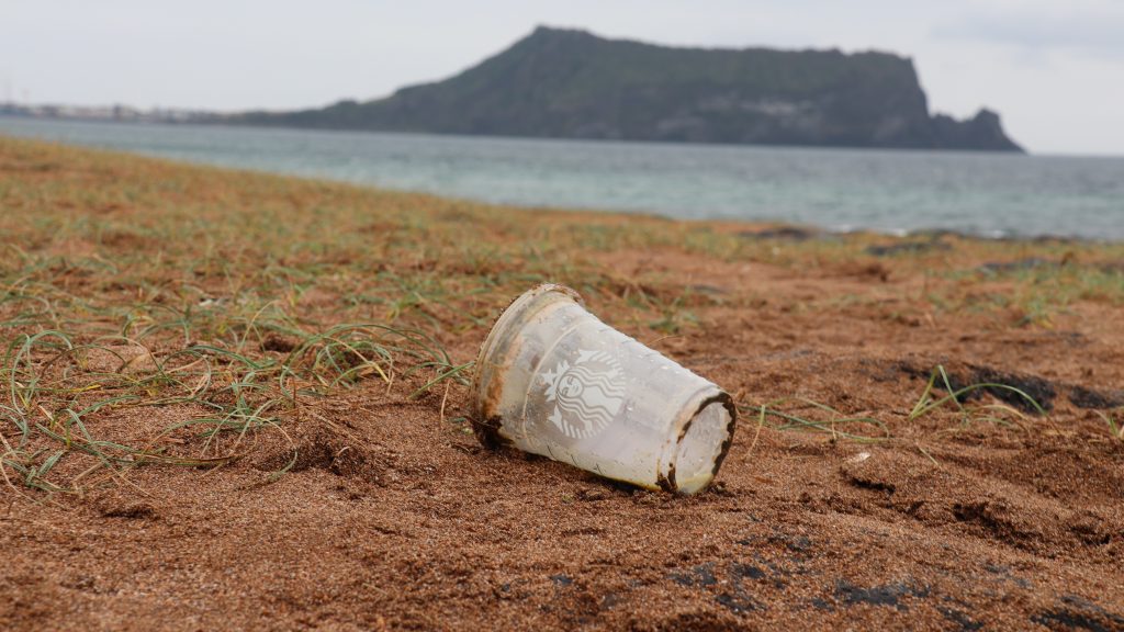 제주환경운동연합은 도민과 함께 하는 '제주줍깅' 캠페인을 통해 해안 쓰레기를 수거하고 성상조사를 병행했다.(사진=제주환경운동연합 제공)