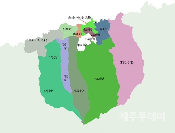 제주시 도심 선거구 (그래픽=박소희 기자)