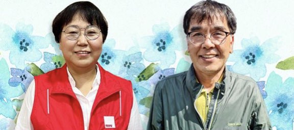 진보당 비례대표 후보로 선출된 현은정(왼쪽), 송경남(사진=제주투데이 DB)