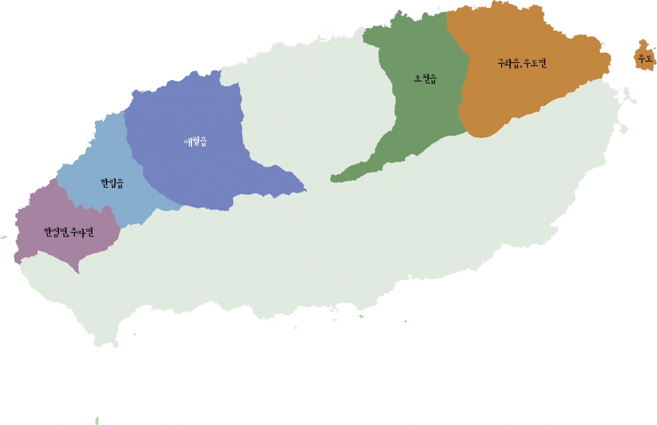 제주시 선거구 (그래픽=박소희 기자)