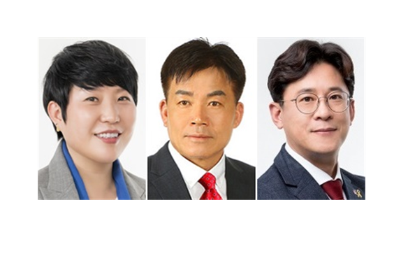 (왼쪽부터)홍인숙, 김대우, 양영수 예비후보. (사진=제주투데이DB)