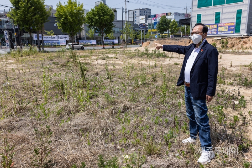 안세훈이 한국전쟁 시기 월남해 세상을 떠나기 전까지 은신했던 약방터. 광주 광산구 사암로에 위치하고 있다. (사진=양동규 작가)