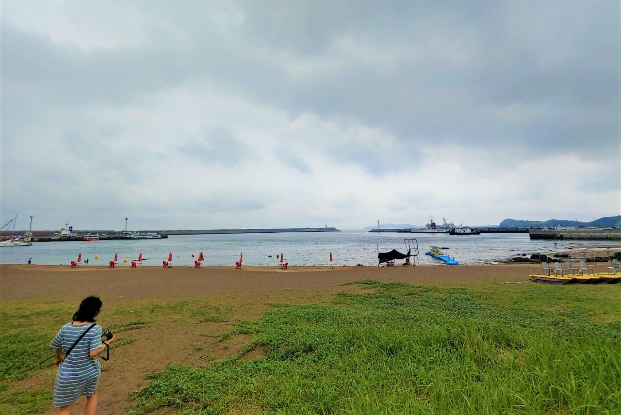 화순 금모래해변(사진=김재훈 기자)