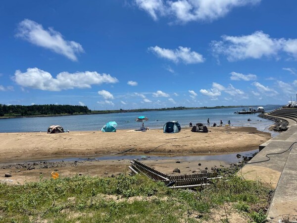 달랑게 서식지 침범 사례(사진=김정도 기자)