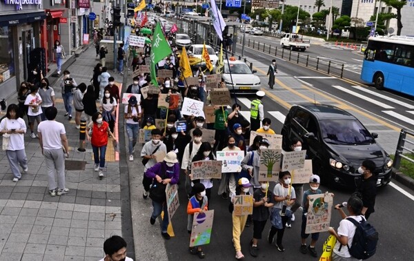 제주기후위기정의행진(사진=이길훈)