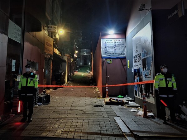 이태원 참사 현장(사진=김재훈 기자)