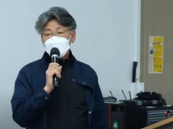 송시우 노동자역사 한내 제주위원회 위원장