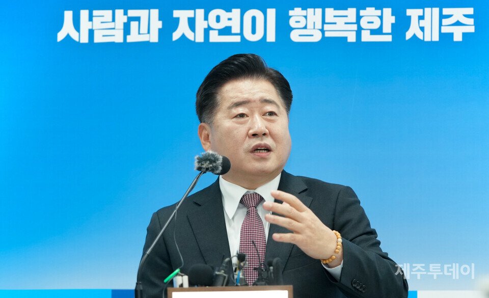 오영훈 제주도지사. (사진=제주특별자치도 제공)