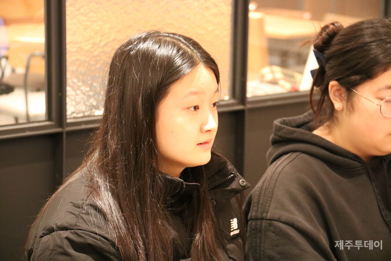 제청기행에서 활동중인 이현지 (사진=박지희 기자)