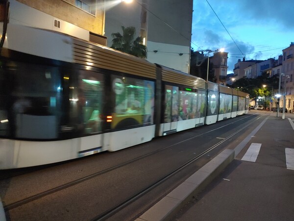 프랑스 마르세유의 가선 트램(사진=김재훈 기자)