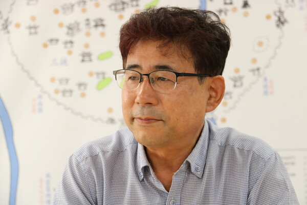 홍명환 제주도시재생지원센터장(사진=김재훈 기자)