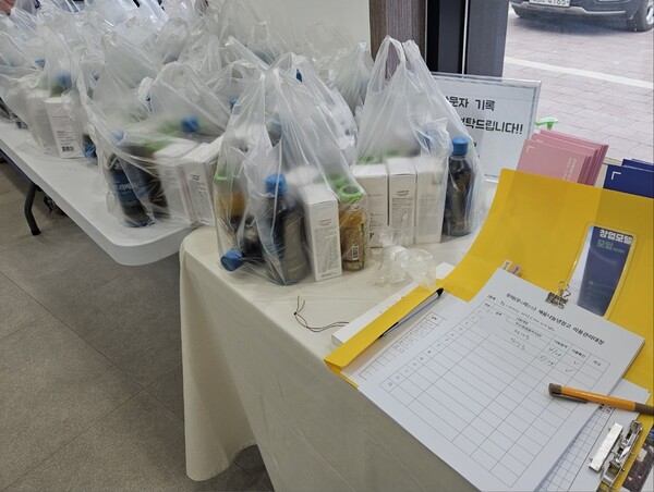 우따(우리따뜻한) 채움나눔냉장고를 운영하고 있다.(사진=김재훈 기자)