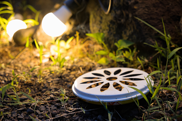 친환경 아날로그 감성의 모기향은 이날 독림영화의 ‘신 스틸러(scene stealer)’. (사진=락하두)