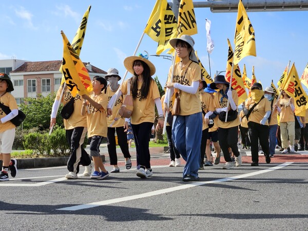 2024제주생명평화대행진(사진=김재훈 기자)