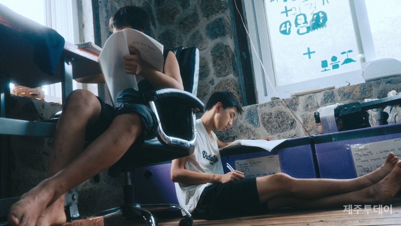 볍씨학교에 재학 중인 박성우군. (사진=볍씨학교 제공)