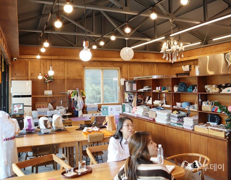 지난 4일 찾은 제주리본협동조합 작업실. (사진=조수진 기자)