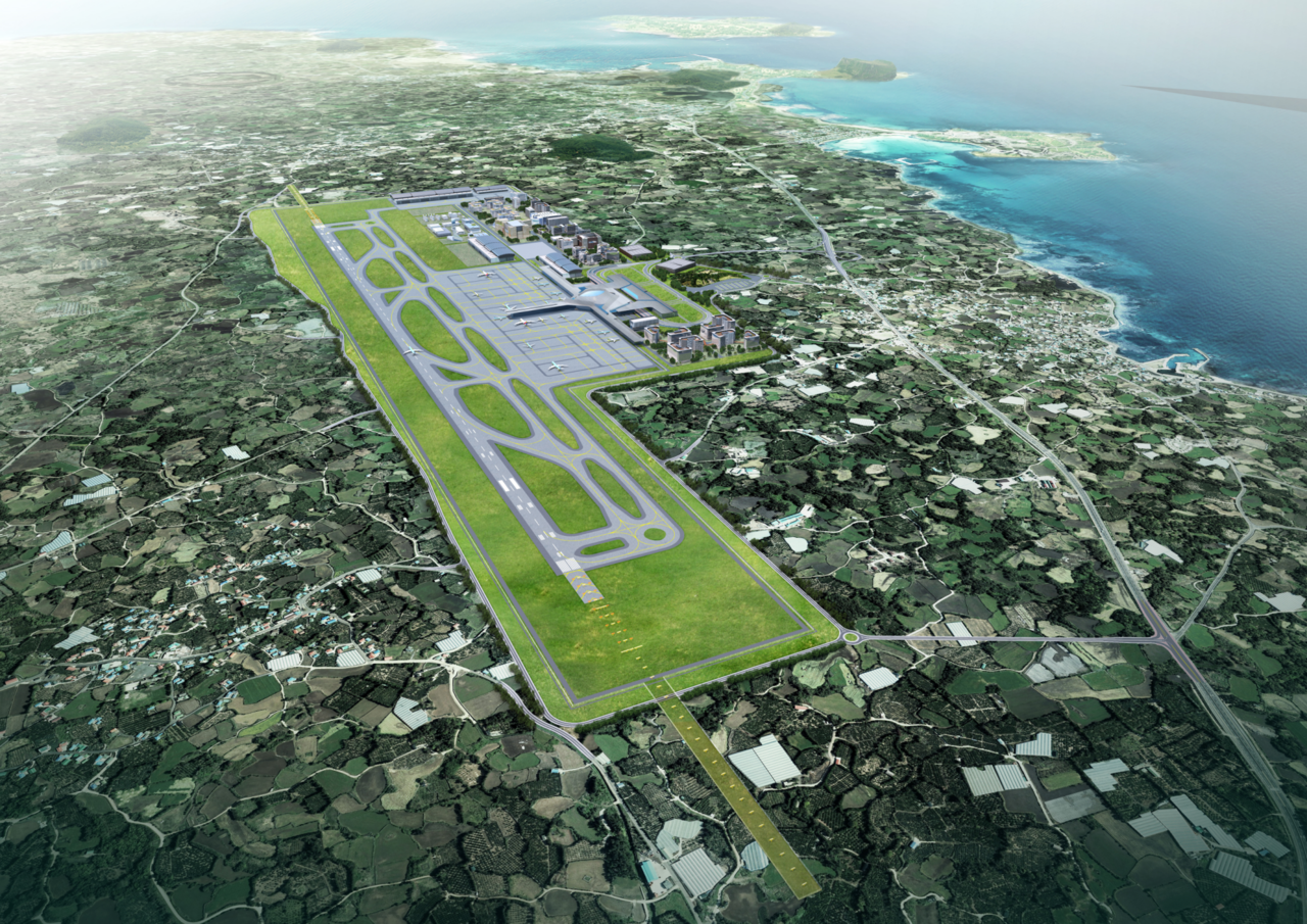 제주 제2공항 조감도. (사진=국토교통부 제공