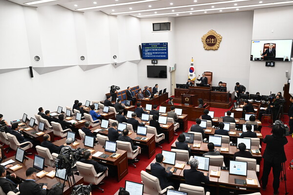 제주특별자치도의회 본회의장(사진=제주도의회 제공)