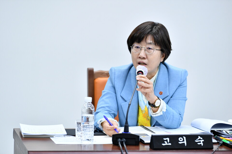 고의숙 교육의원(사진=제주도의회 제공)