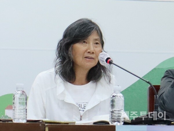 글쓴이 최성희는 강정마을 주민/활동가이자 ‘우주군사화와로켓발사를반대하는사람들’의 일원이다. (사진=제주투데이 DB)