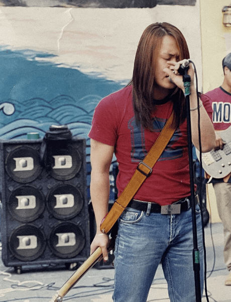 JEJU INDIE 대표가 밴드 에로스의 보컬로 활동하던 때다.(사진=락하두 제공)