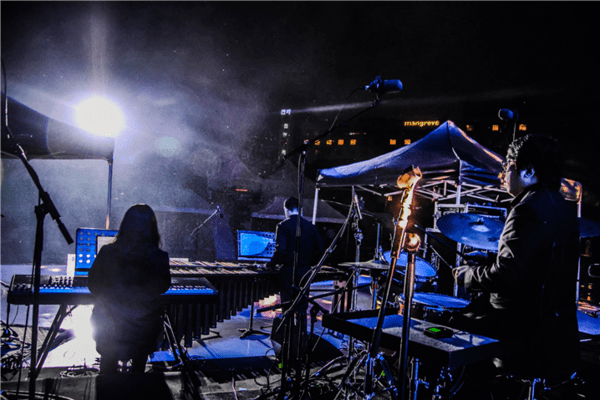 타악 앙상블 프라임의 무대(사진=락하두 제공)