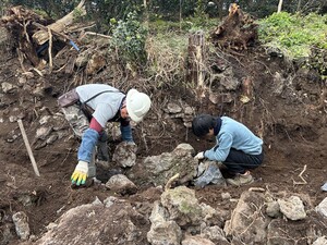 제주 돌챙이와 함께 돌담을 담다
