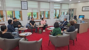 탈핵·기후위기 제주행동,제주도의회 이상봉의장 면담