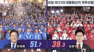 출구조사 결과 이재명 51.7%...내란심판 &apos;청신호&apos;
